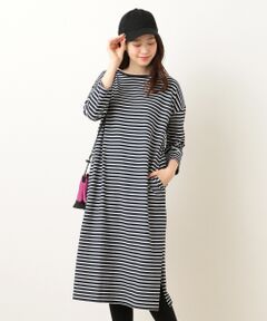 ANY / エニィ ミニ丈・ひざ丈ワンピース | ジャージーロング ワンピース