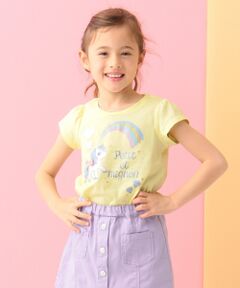 【KIDS】ユニコーンプリント 40/2天竺 カットソー