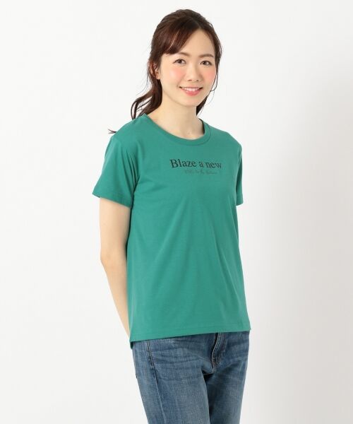 any FAM / エニィファム Tシャツ | プリント×刺繍デザイン 半袖 ロゴTシャツ | 詳細16