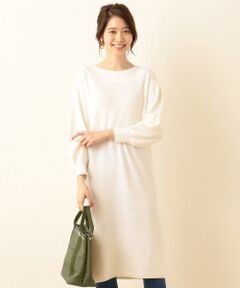 ANY / エニィ ロング・マキシ丈ワンピース | 片畦 ニットワンピース