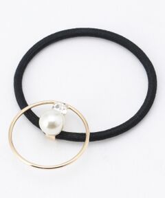 ANY / エニィ ヘアゴム・シュシュ | フェイクパール サークル ヘアゴム