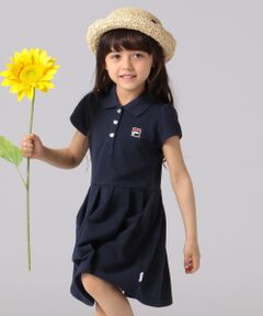 【SCHOOL】FILA 鹿の子 ワンピース