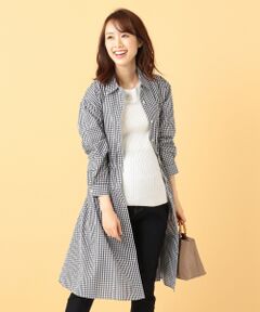 ANY / エニィ マタニティウェア | 【授乳しやすい！】ギンガム/ストライプ シャツワンピース