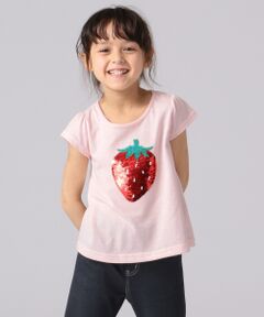 ANY / エニィ Tシャツ | 【KIDS】ミラクルスパンコール フルーツ Tシャツ