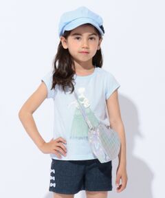 【KIDS】プリンセス シルエットTシャツ