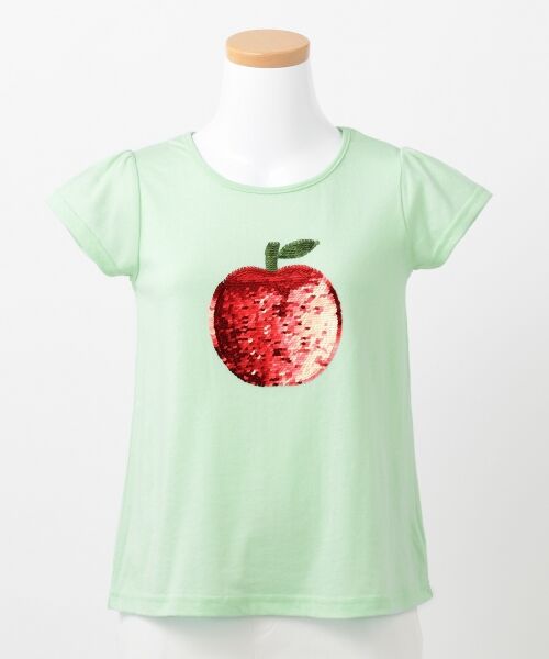 any FAM / エニィファム Tシャツ | 【SCHOOL】ミラクルスパンコール フルーツ Tシャツ | 詳細18
