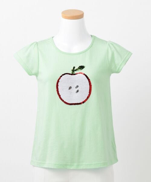 any FAM / エニィファム Tシャツ | 【SCHOOL】ミラクルスパンコール フルーツ Tシャツ | 詳細19