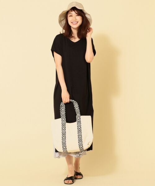 ANY / エニィ Tシャツ | 【UVケア・接触冷感】Tブラウス  ワンピース | 詳細2