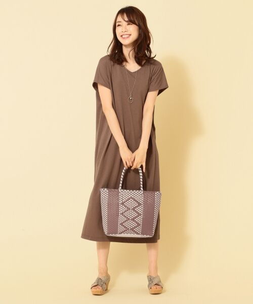 ANY / エニィ Tシャツ | 【UVケア・接触冷感】Tブラウス  ワンピース | 詳細3