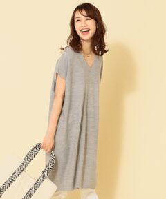 ANY / エニィ ニット・セーター | 【UVケア・洗える】ハイツイストアクリルロング プルオーバー