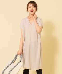 ANY / エニィ ニット・セーター | 【UVケア・洗える】ハイツイストアクリルロング プルオーバー