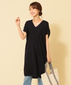 ANY / エニィ ニット・セーター | 【UVケア・洗える】ハイツイストアクリルロング プルオーバー