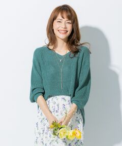 ANY / エニィ ニット・セーター | 【洗える】フレンチリネン プルオーバー