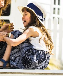 ANY / エニィ ミニ丈・ひざ丈ワンピース | 【KIDS】OYAKO-DE ペイズリー/花柄 ワンピース