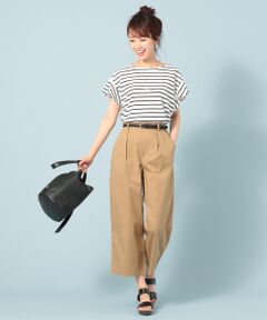 ANY / エニィ その他パンツ | 【洗える】パウダリーコットン ワイドパンツ