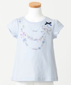 【一部店舗限定カラー有り/KIDS】ネックレスモチーフ 吸水速乾 Tシャツ