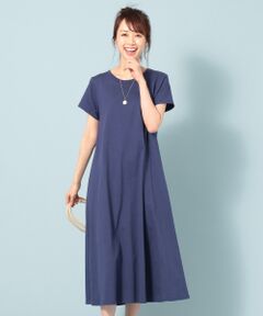 ANY / エニィ ミニ丈・ひざ丈ワンピース | 【洗える・軽量】エアースパン ワンピース