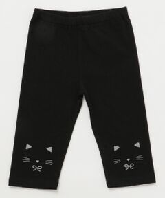 ANY / エニィ その他パンツ | 【KIDS】ベア天竺 ネコ/総柄プリント スパッツ