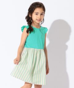 ANY / エニィ ミニ丈・ひざ丈ワンピース | 【一部店舗限定カラー有り/SCHOOL】ストライプ/チェック ワンピース