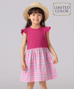 ANY / エニィ ミニ丈・ひざ丈ワンピース | 【一部店舗限定カラー有り/SCHOOL】ストライプ/チェック ワンピース