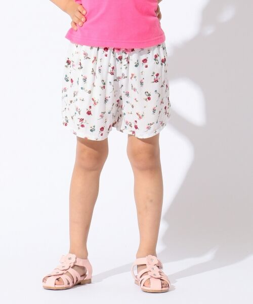 ANY / エニィ その他パンツ | 【KIDS】小花柄 プリント キュロット(アイボリー系5)