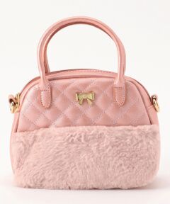 ANY / エニィ ショルダーバッグ | 【2WAY】フェイクファー ボストン バッグ