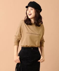 ANY / エニィ Tシャツ | 【洗える】ロゴ カットソー