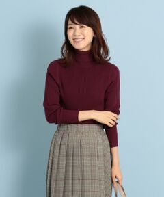 ANY / エニィ ニット・セーター | 【洗える】ランダムリブタートルニット プルオーバー