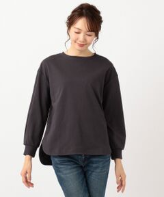 【毛玉になりにくい】【洗える】プレミアムベーシック ロングTシャツ