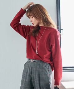 ANY / エニィ Tシャツ | 【洗える】裏毛ハイネック トップス