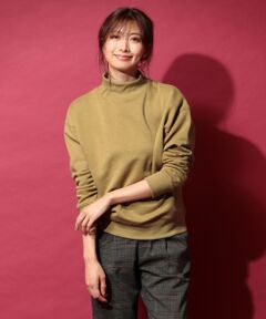 ANY / エニィ Tシャツ | 【洗える】裏毛ハイネック トップス