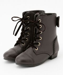 ANY / エニィ ブーツ（ロング丈） | リボン合皮 ショートブーツ