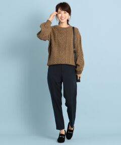 ANY / エニィ その他パンツ | 【SECRET WARM】T／Rピーチストレッチ テーパードパンツ