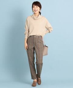 ANY / エニィ その他パンツ | 【SECRET WARM】T／Rピーチストレッチ テーパードパンツ