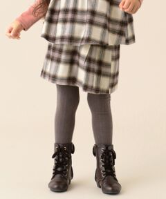 ANY / エニィ その他パンツ | 【親子連動/100〜130cm】チェック ラップ付きショートパンツ