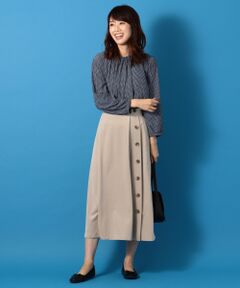 ANY / エニィ ミニ・ひざ丈スカート | 【洗える】エステルカルゼベロア? スカート