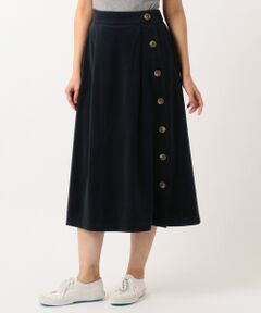 ANY / エニィ ミニ・ひざ丈スカート | 【洗える】エステルカルゼベロア? スカート