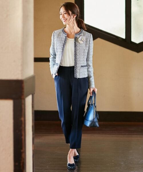 ANY / エニィ その他パンツ | 【セレモニー】ライトストレッチクロス テーパードパンツ | 詳細13