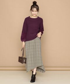 ANY / エニィ ミニ・ひざ丈スカート | ウーリッシュフラノチェック? スカート