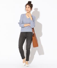 【洗える】STYLE　UP　SKINNY デニムパンツ