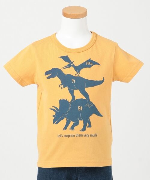 any FAM / エニィファム Tシャツ | 【BOYS/90-130cm】恐竜 半袖Tシャツ | 詳細2