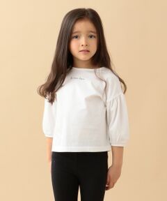 【90‐130?】バッグリボン 7分袖Tシャツ