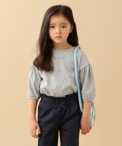 【90‐130?】バッグリボン 7分袖Tシャツ