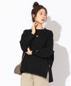 ANY / エニィ Tシャツ | 【洗える】FILAコラボ　ロングTシャツ