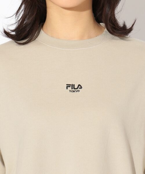 any FAM / エニィファム Tシャツ | 【洗える】FILAコラボ　ロングTシャツ | 詳細8