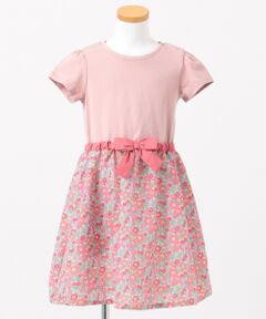 再入荷！【90‐130?】オリジナル花柄プリント ワンピース