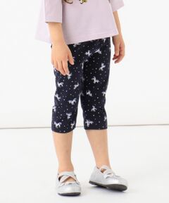 ANY / エニィ レギンス・スパッツ | 【80-120cm】総柄プリント 7分丈レギンス