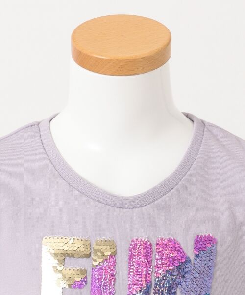 any FAM / エニィファム Tシャツ | 【100-130cm】ミラクルスパンコール 半袖Tシャツ | 詳細12