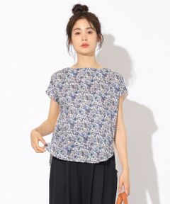 ANY / エニィ Tシャツ | 【前後着用可】リバティプリント Tシャツ