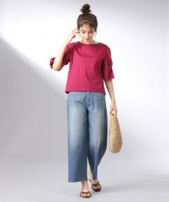 ANY / エニィ その他パンツ | 【洗える】ライトスラブ デニムパンツ